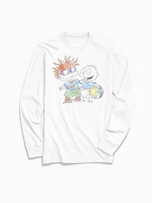 Rugrats Tommy And Chuckie Long Sleeve Tee