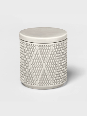 Canby Ceramic Canister Gray - Threshold™