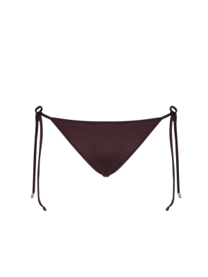 The Attico Tie Waist Bikini Bottom