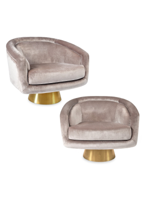 Bacharach Swivel Chair Bundle