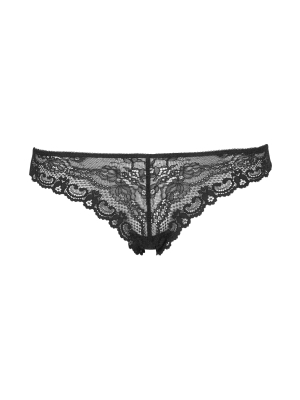 Floral Lace Thong