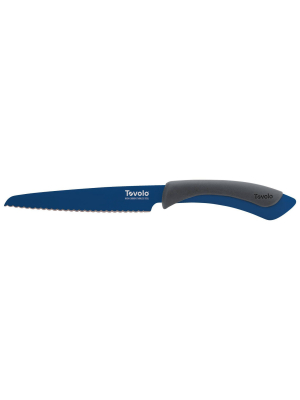 Tovolo Comfort Grip 5" Serrated Utility Knife Deep Indigo 14006-300