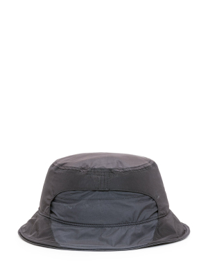 C2h4 Rear Logo Printed Bucket Hat