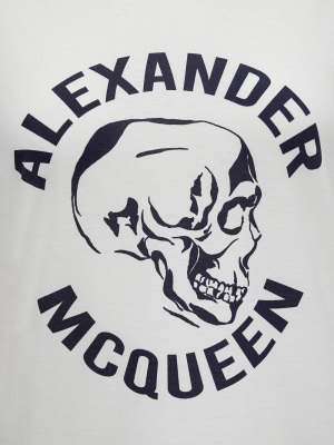 Alexander Mcqueen Skull Print T-shirt