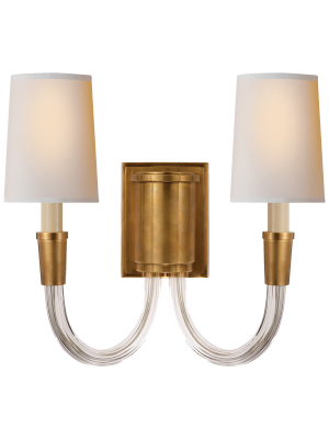 Vivian Double Sconce In Various Colors