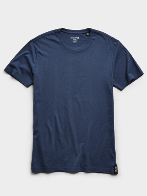 Made In L.a. Classic Jersey T-shirt In Navy