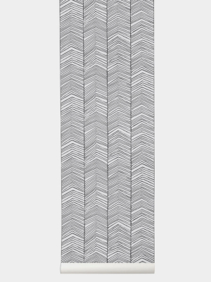 Herringbone Wallpaper