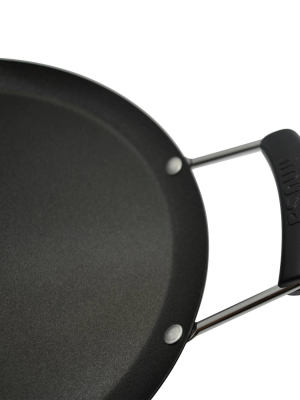 Imusa 11" Round Carbon Steel Nonstick Comal - Black