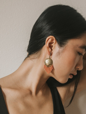 Chaya Earrings - Coin