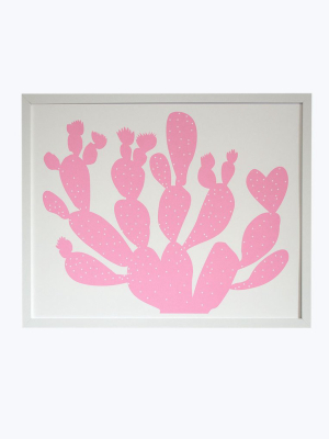 Pink Opuntia Print