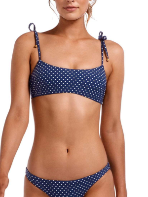 Vitamin A Bella Bikini Top In Rumba Dots