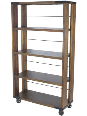 Parth Farmhouse Shelving Unit Medium