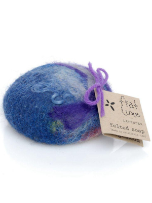 Lavender Felted Soap