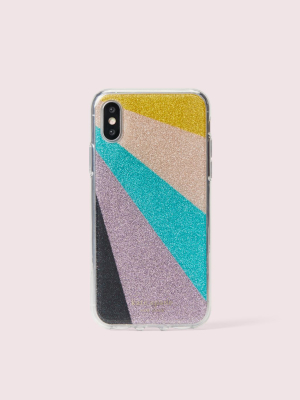 Radiating Glitter Iphone Xs Case