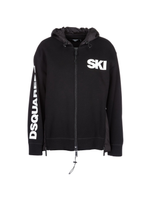 Dsquared2 Logo Zip-up Hoodie