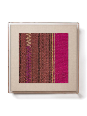 Fuchsia Frazada - Mini Framed Print