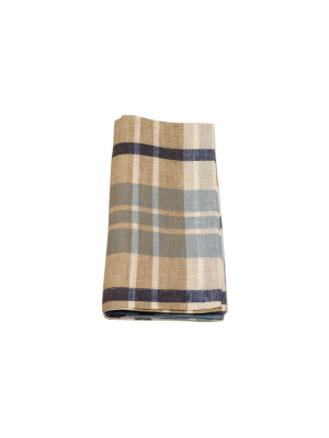 Linen Check Napkins