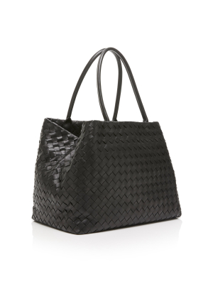 Intrecciato Leather Tote