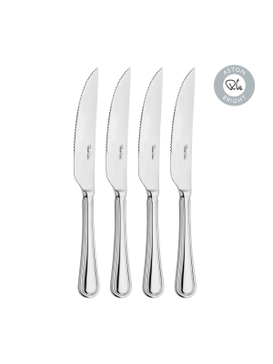 Aston Bright Steak Knife, Set Of 4