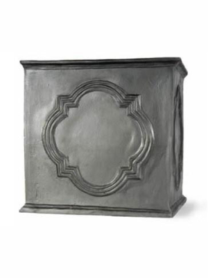 Hampton Planter In Faux Lead Finish