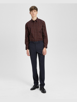 Straight-fit Suit Pant In Good Wool
