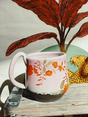 Mug: Marigolds Pink