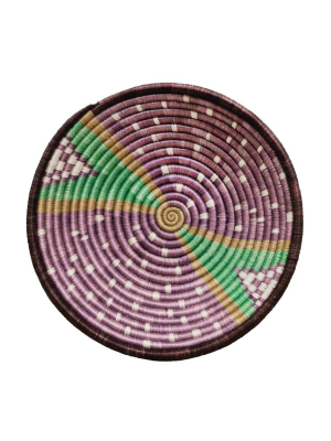 Handwoven Baskets By Blu Medium Dusty Rose Furaha Bowl