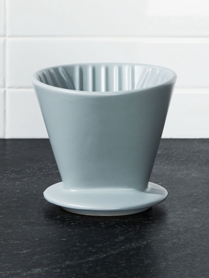 Grey Ceramic 4-cup Pour-over