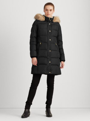 Hooded Down Coat