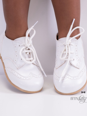 White Oxfords (faux)