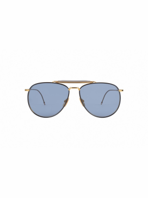 Thom Browne Eyewear Aviator Sunglasses