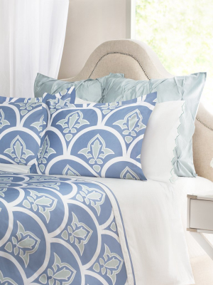 Blue Clementina Duvet Cover