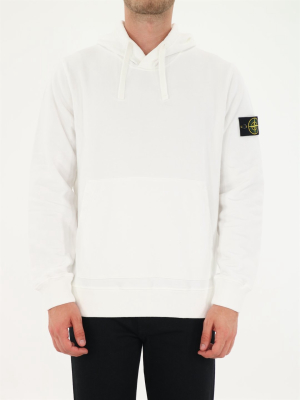 Stone Island Logo Patch Hoodie