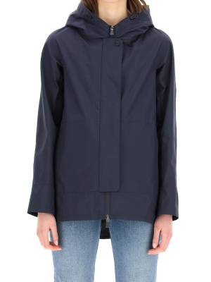 Herno Gore Tex Layered Hooded Jacket