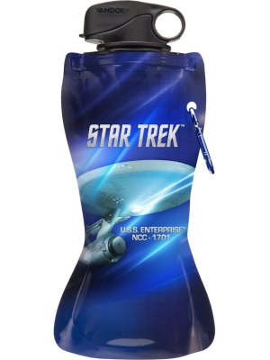 Vandor Star Trek Collapsible 24oz Water Bottle