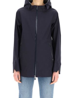 Herno Laminar Hooded Zipped Jacket