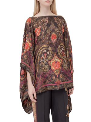 Etro Paisley Print Boxy-fit Tunic Top