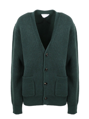 Bottega Veneta V-neck Knitted Cardigan