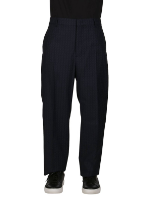 Valentino Straight Leg Tailored Trousers