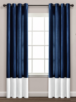 Set Of 2 Prima Light Filtering Window Curtain Panels - Lush Décor