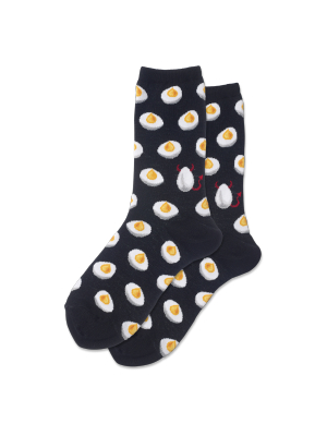 Women's Deviled Eggs Crew Socks