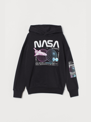 Printed Hoodie