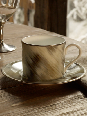 Gwyneth Horn Cup & Saucer