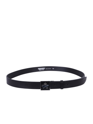 Dsquared2 D2leaf Plaque Belt