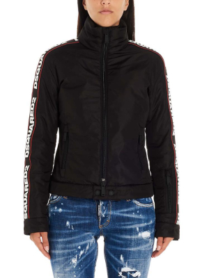 Dsquared2 Logo Trim Ski Jacket