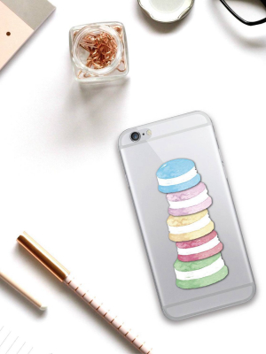 Apple Iphone Se (2nd Gen)/8/7/6s/6 Plus Case Hybrid Macaron Stack Clear - Otm Essentials