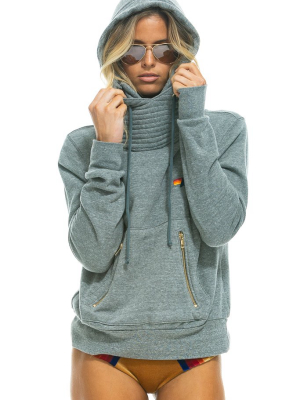 Ninja Pullover Hoodie - Heather Grey