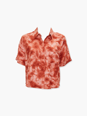 Tie-dye Pocket Shirt