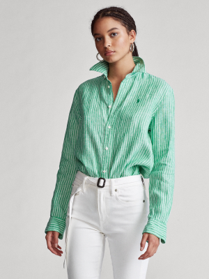 Relaxed Fit Linen Shirt