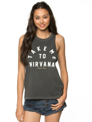 Spiritual Gangster Take Me To Nirvana Muscle Tank